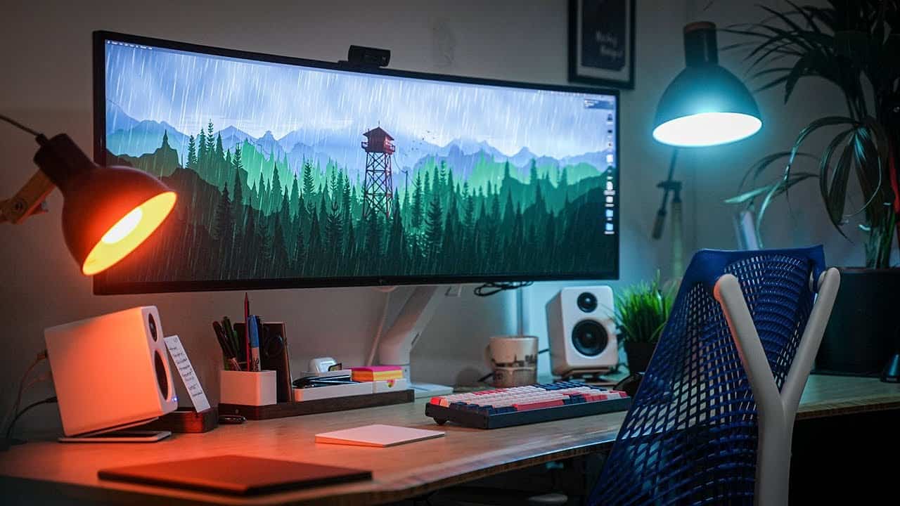 best desk setup for productivity